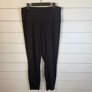 Lululemon wunder  Lounge super high rise leggings 28” black women’s size 12